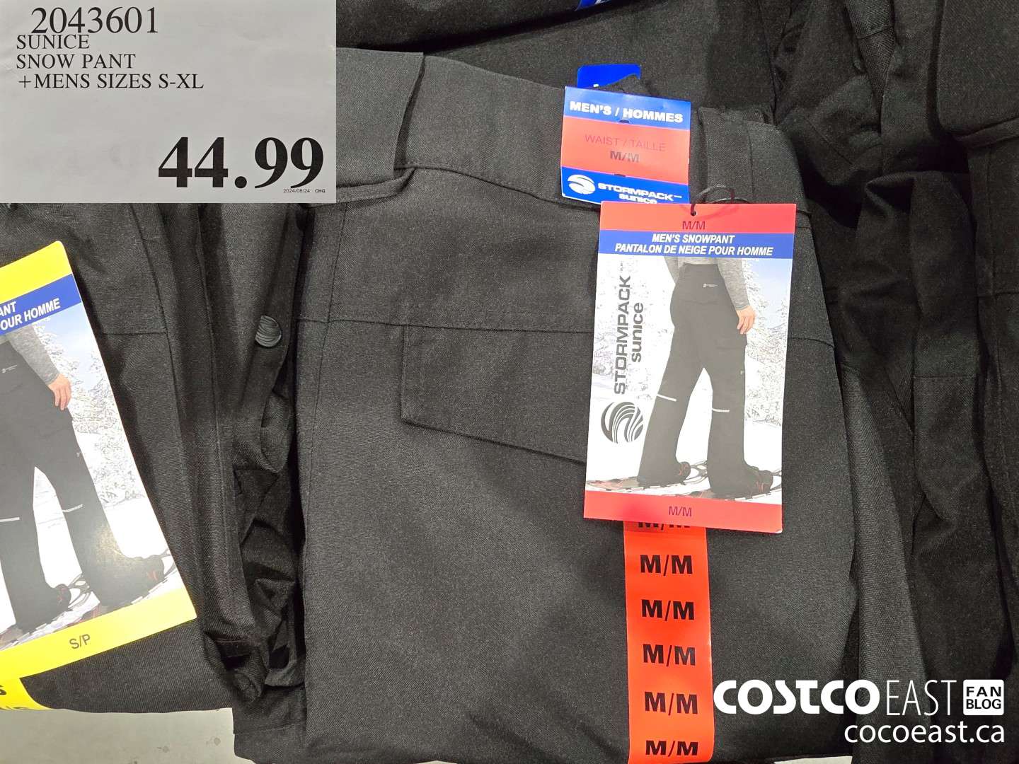 2043601 SUNICE SNOW PANT MENS SIZES S-XXL $44.99