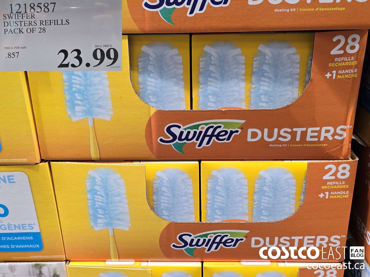 1218587 SWIFFER DUSTERS REFILLS PACK OF 28 $23.99