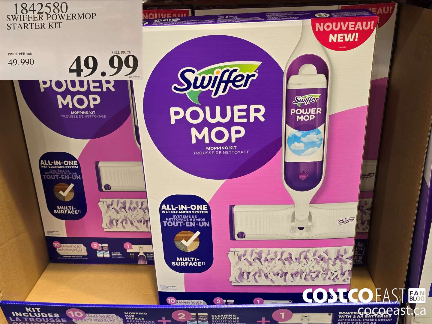 1842580 SWIFFER POWERMOP STARTER KIT $49.99