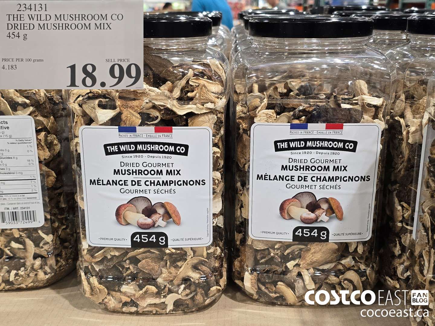 234131 THE WILD MUSHROOM CO DRIED MUSHROOM MIX 454 2 $18.99