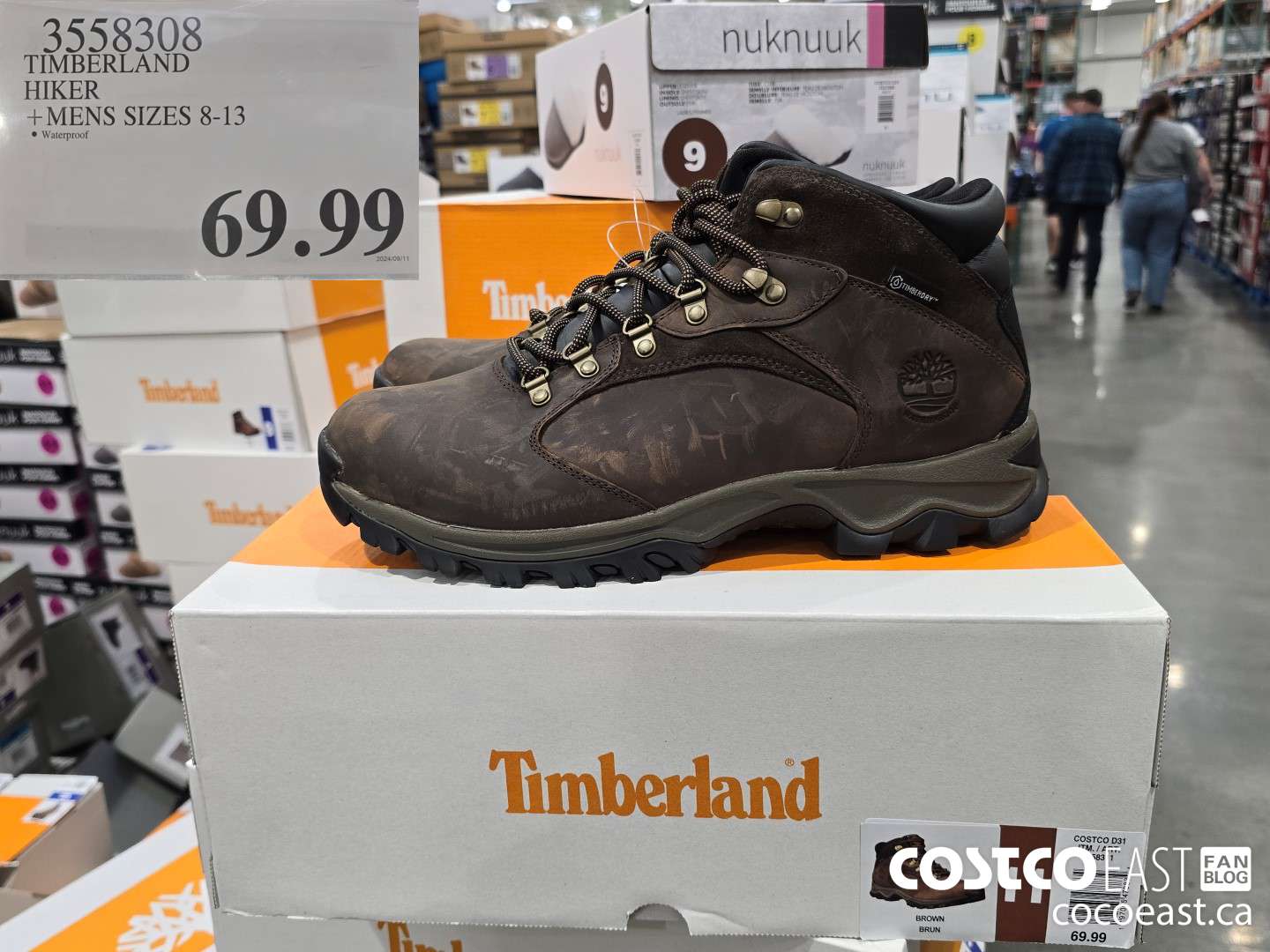 3558308 TIMBERLAND HIKER +MENS SIZES 8 - 13 $69.99