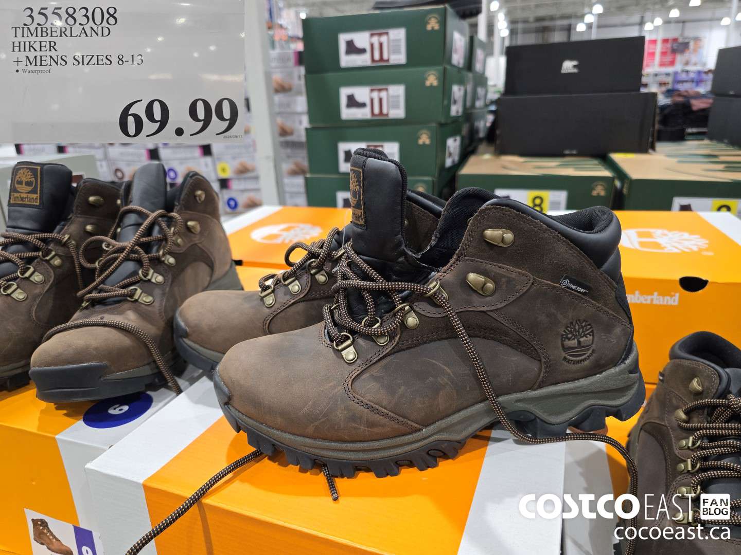 3558308 TIMBERLAND HIKER +MENS SIZES 8 - 13 $69.99