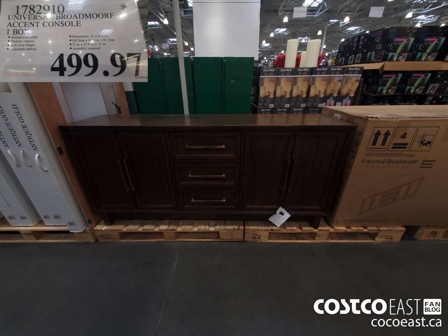 1782910 UNIVERSAL ACCENT CONSOLE  $499.97