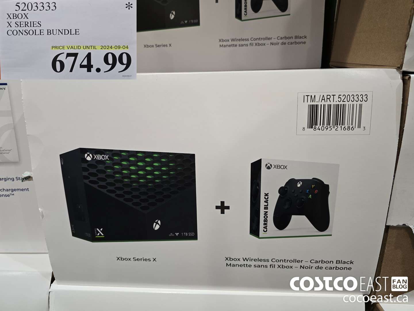 5203333 XBOX X SERIES CONSOLE BUNDLE $674.99