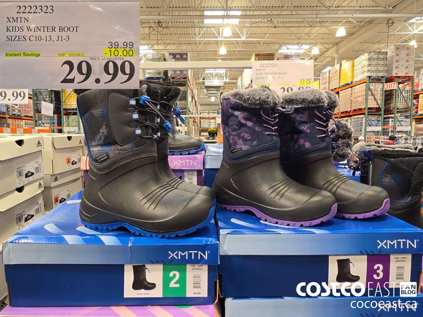 2222323 XMTN KIDS WINTER BOOT SIZES C10-13, J1-3 ($10.00 INSTANT SAVINGS EXPIRES ON 2024-09-22) $29.99