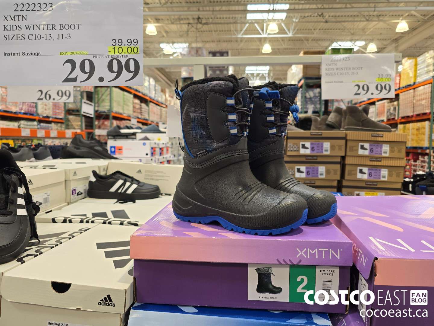 2222323 XMTN KIDS WINTER BOOT SIZES C10-13, J1-3 ($10.00 INSTANT SAVINGS EXPIRES ON 2024-09-29) $29.99
