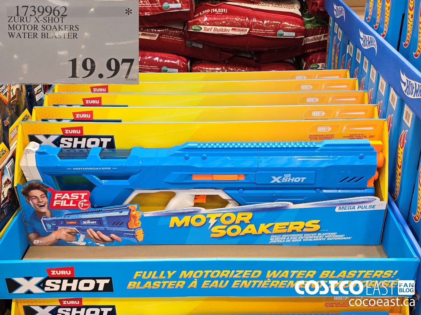1739962 ZURU X-SHOT MOTOR SOAKERS WATER BLASTER $19.97