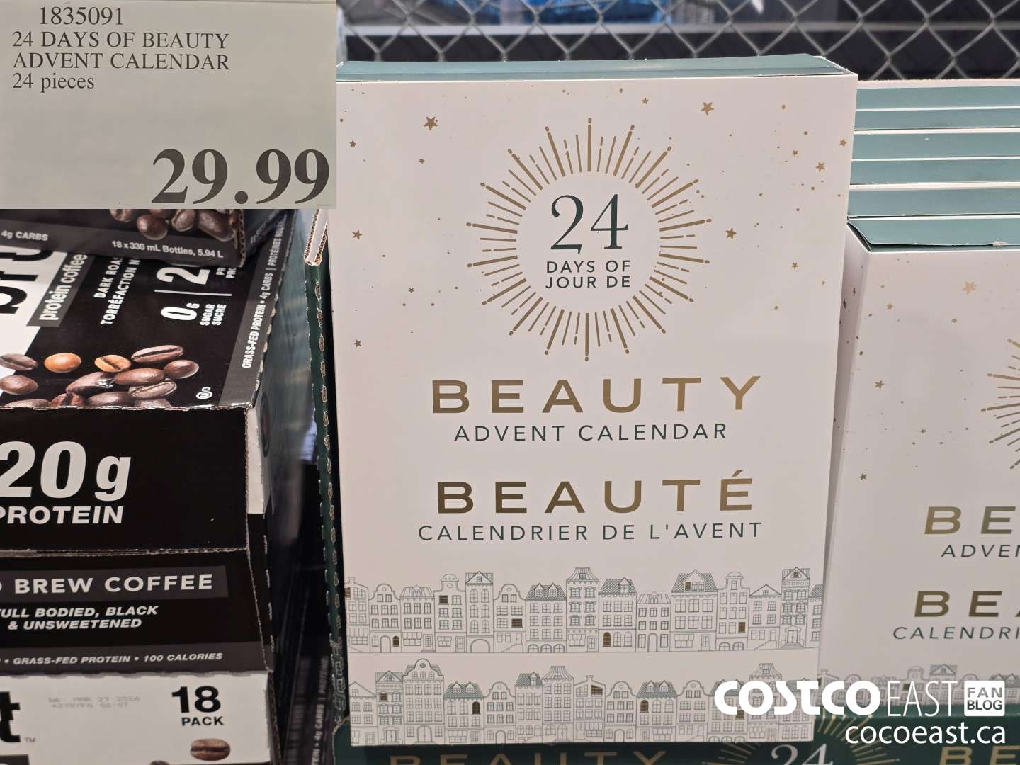 1835091 24 DAYS OF BEAUTY ADVENT CALENDAR 24 PIECES $29.99