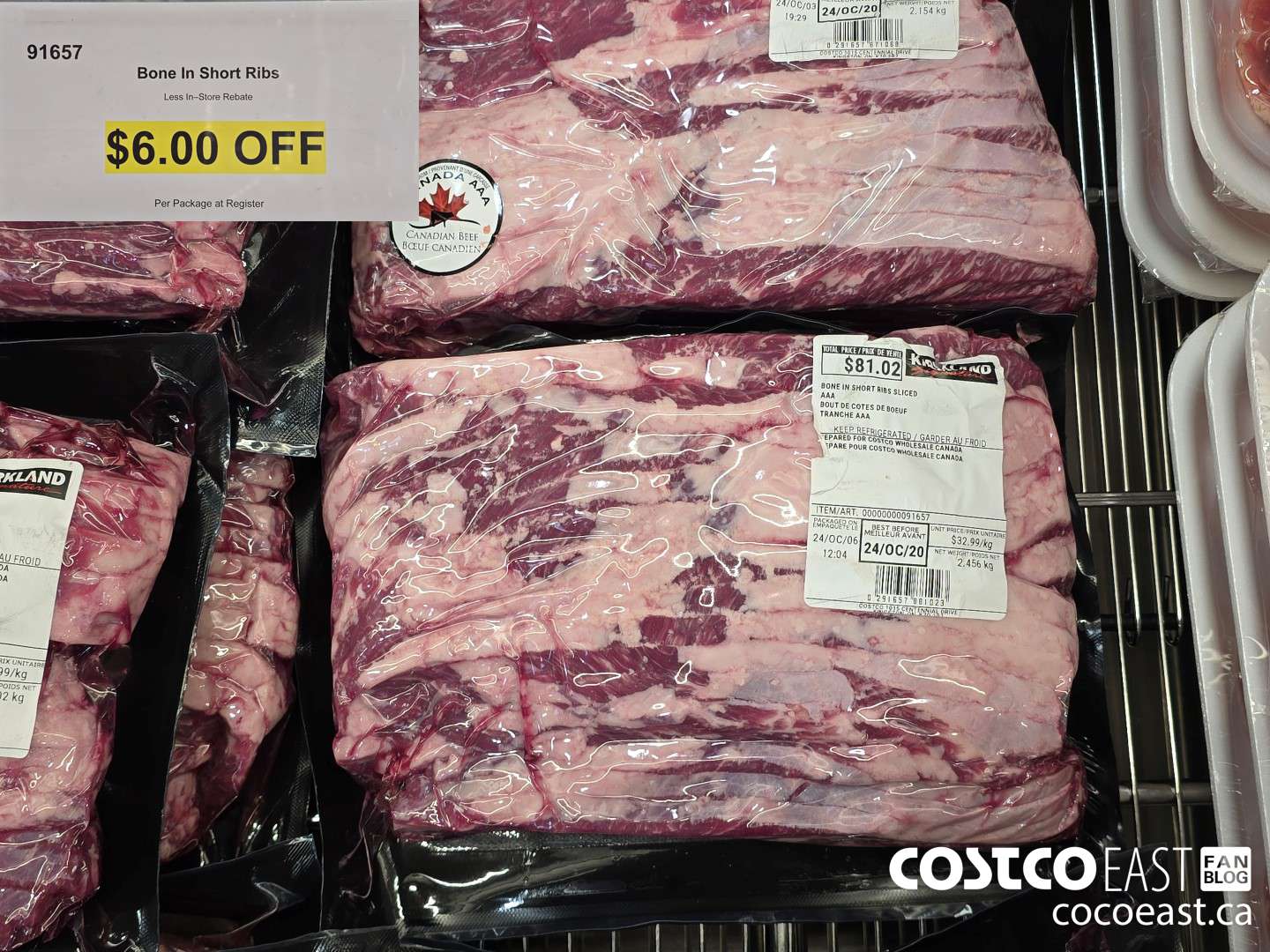 91657 Bone-in Short Rib ($6.00 INSTANT SAVINGS)