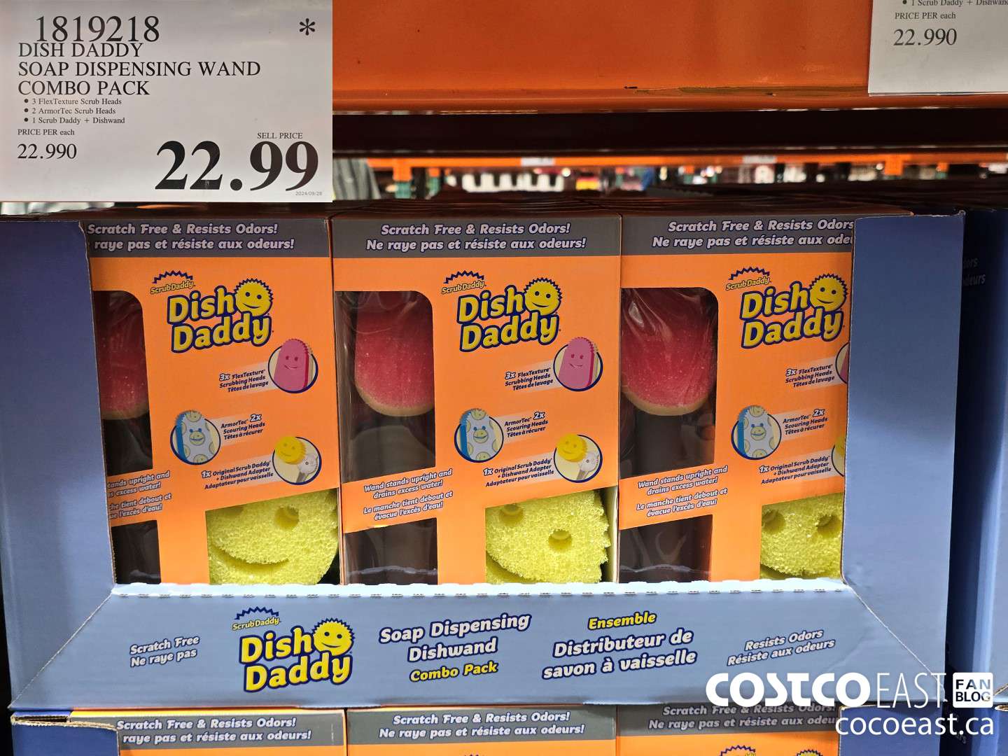 1819218 DISH DADDY SOAP DISPENSING WAND COMBO PACK $22.99