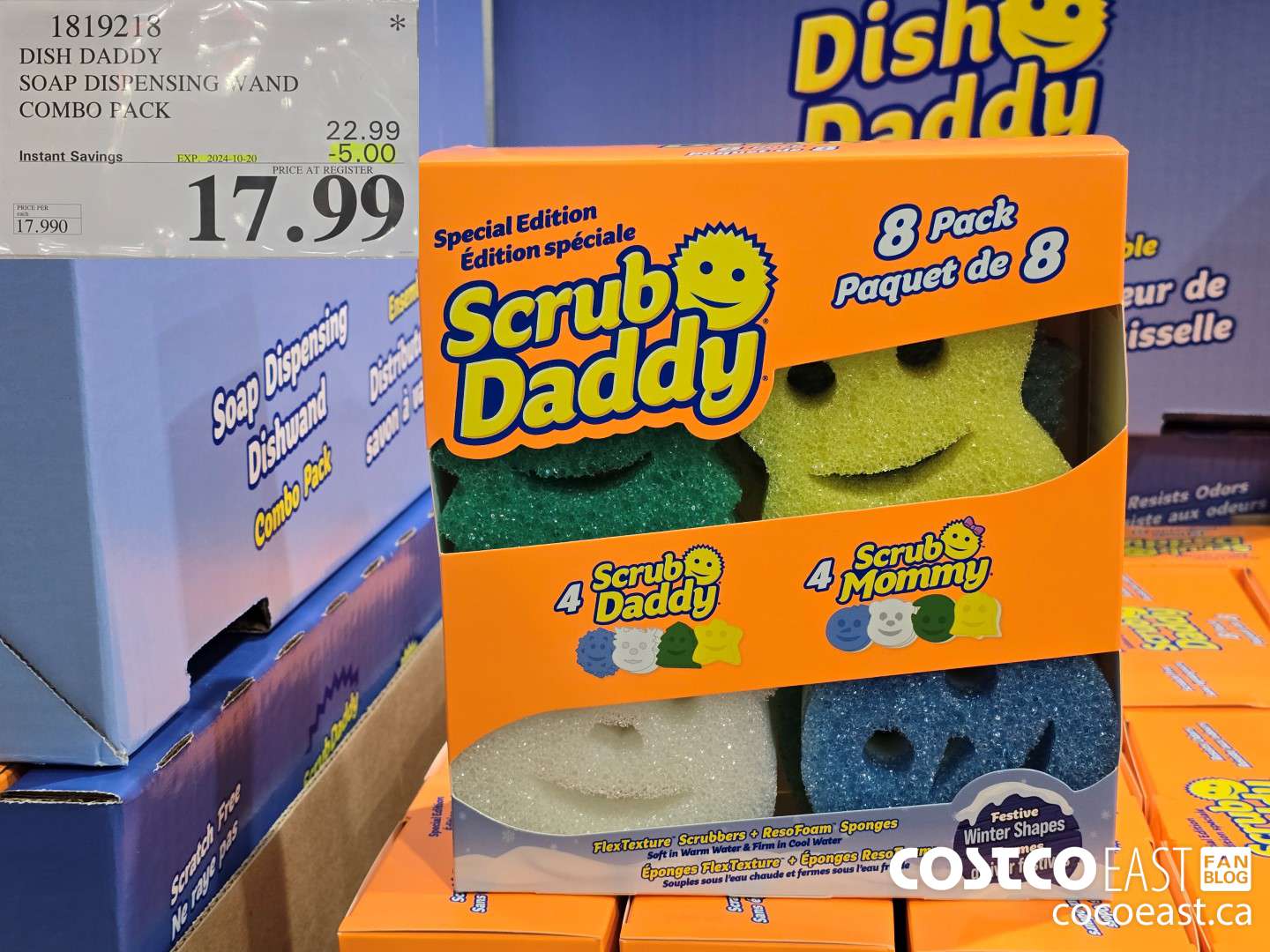 1819218 DISH DADDY SOAP DISPENSING WAND COMBO PACK ($5.00 INSTANT SAVINGS EXPIRES ON 2024-10-20) $17.99