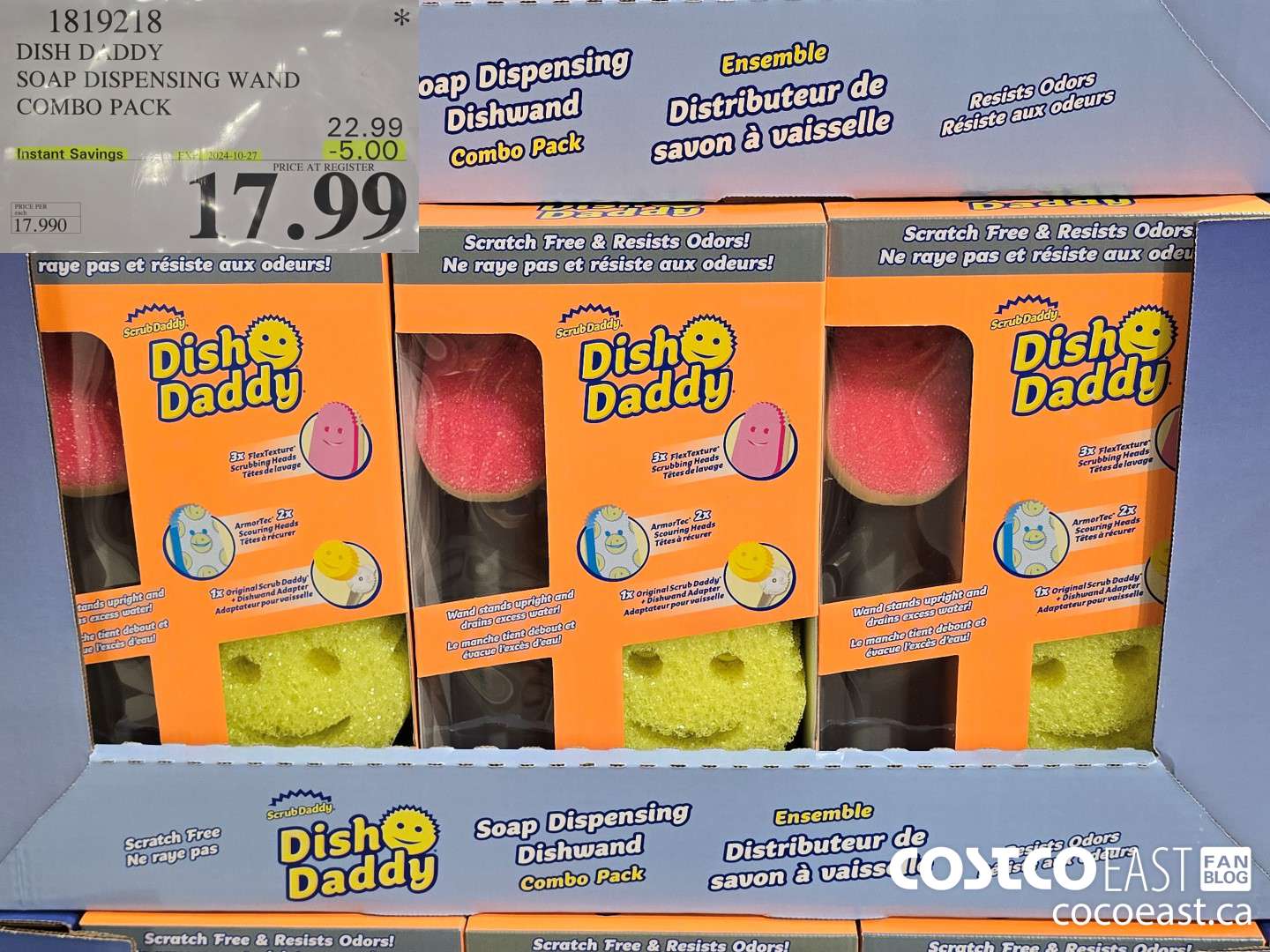 1819218 DISH DADDY SOAP DISPENSING WAND COMBO PACK ($5.00 INSTANT SAVINGS EXPIRES ON 2024-10-27) $17.99