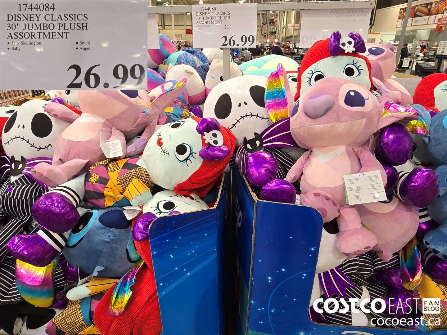 1744084 DISNEY 100 JUMBO PLUSH ASSORTMENT $26.99