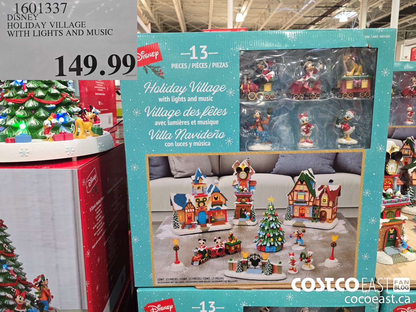 1601337 DISNEY HOLIDAY VILLAGE WITH LIGHTS AND MUSIC $149.99