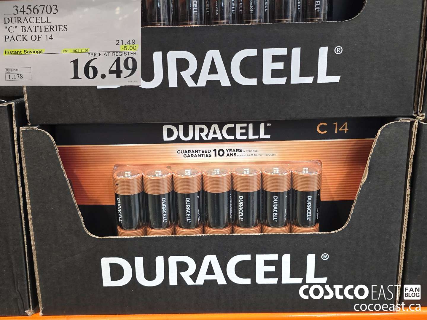 3456703 DURACELL 