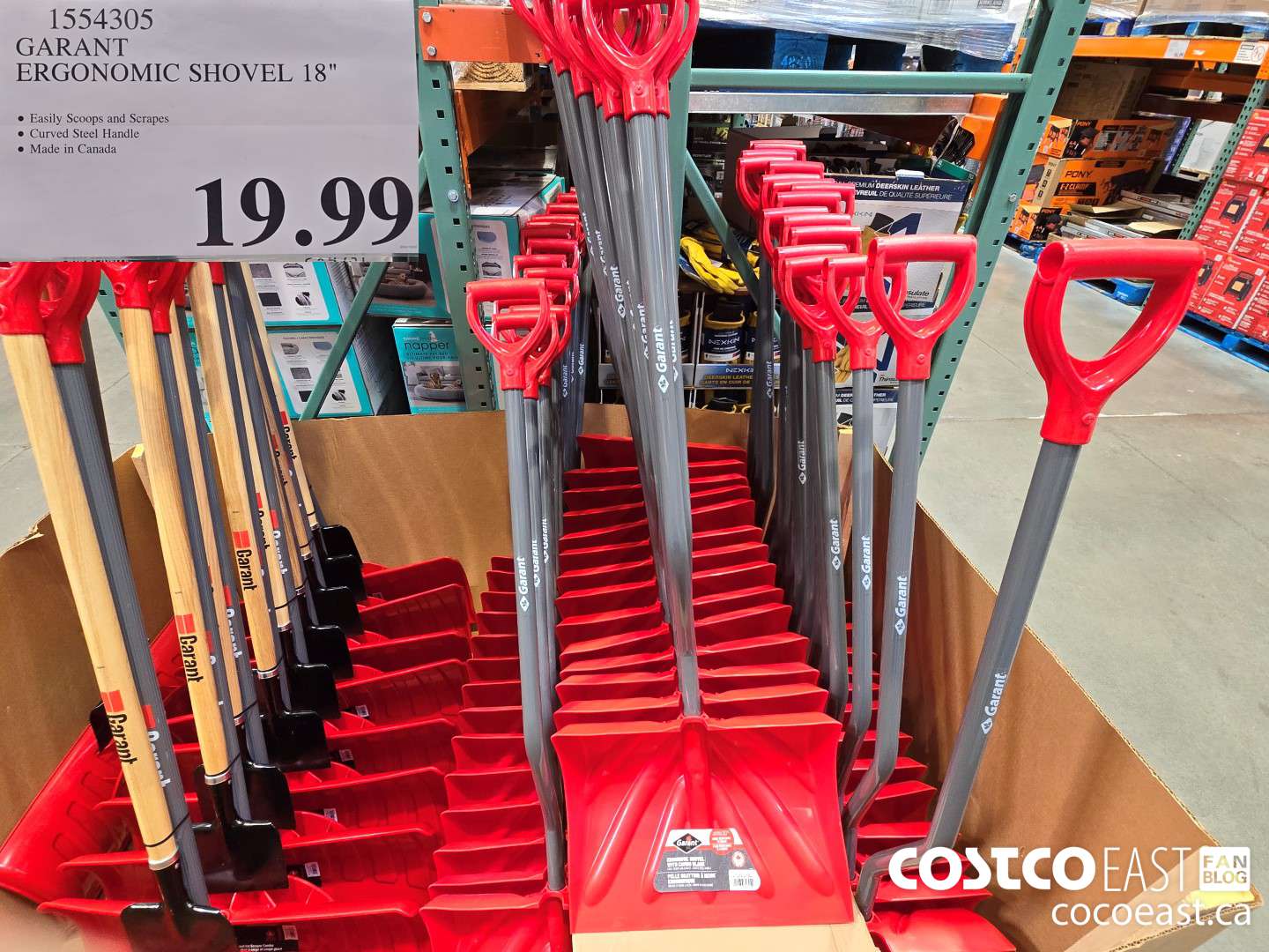 1554305 GARANT ERGONOMIC SHOVEL 18