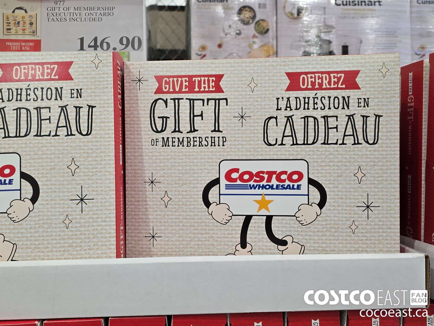 977 GIFT OF MEMBERSHIP EXECUTIVE ONTARIO TAXES INCLUDED $146.90