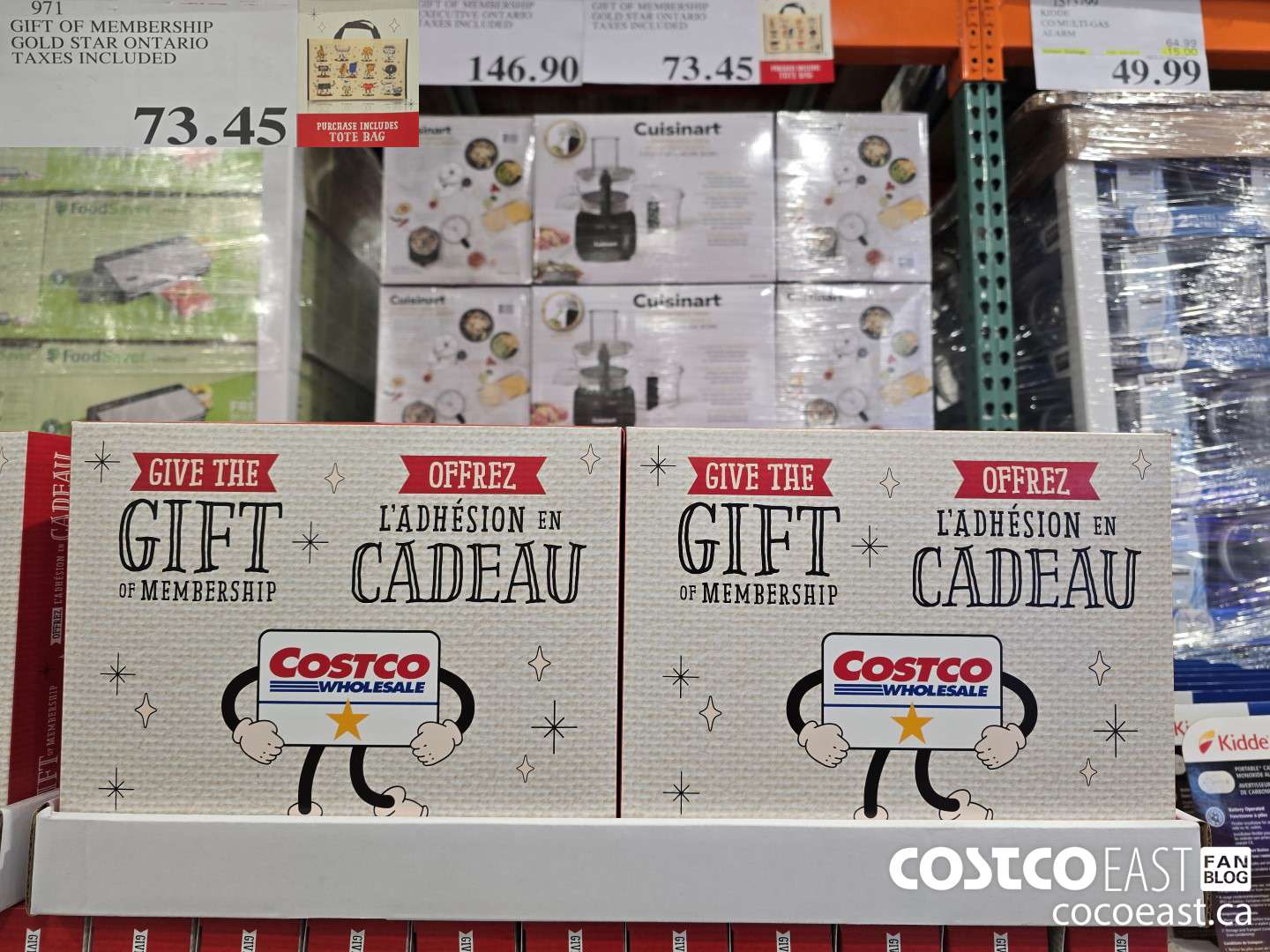 971 GIFT OF MEMBERSHIP GOLD STAR ONTARIO TAXES INCLUDED $73.45