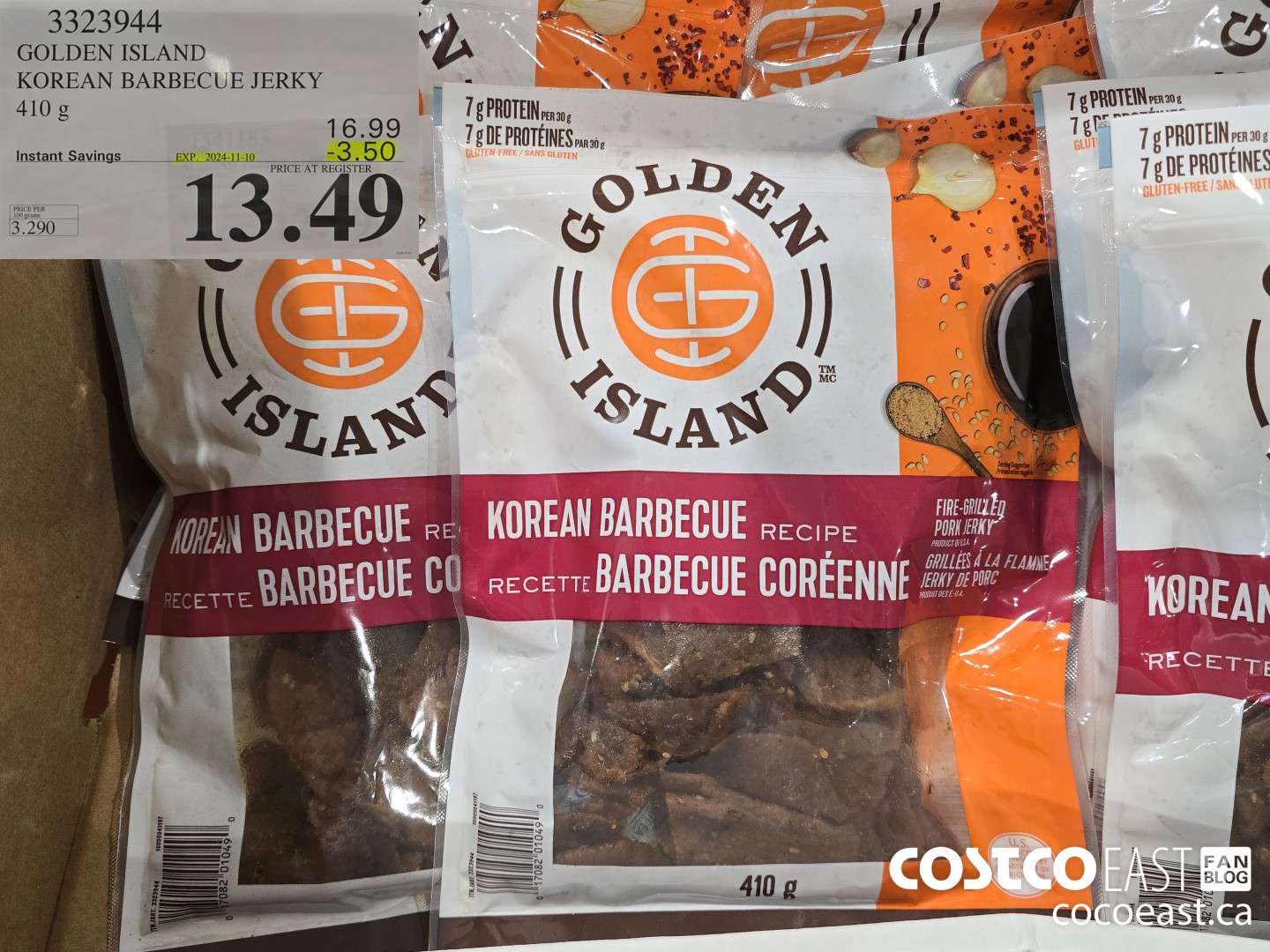 3323944 GOLDEN ISLAND KOREAN BARBECUE RECIPE 410 g ($3.50 INSTANT SAVINGS EXPIRES ON 2024-11-10) $13.49