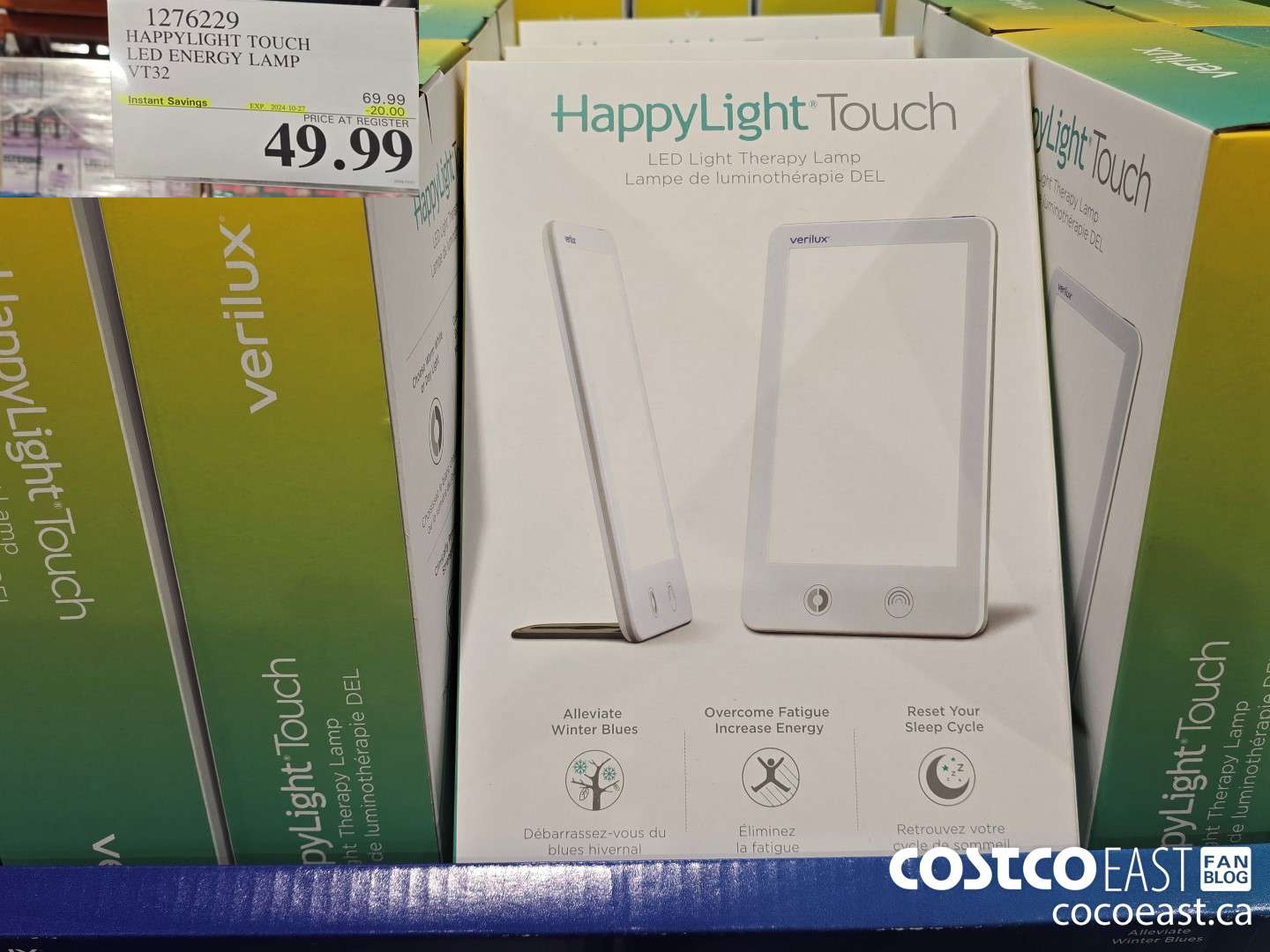 1276229 HAPPYLIGHT TOUCH LED ENERGY LAMP VT32 ($20.00 INSTANT SAVINGS EXPIRES ON 2024-10-27) $49.99