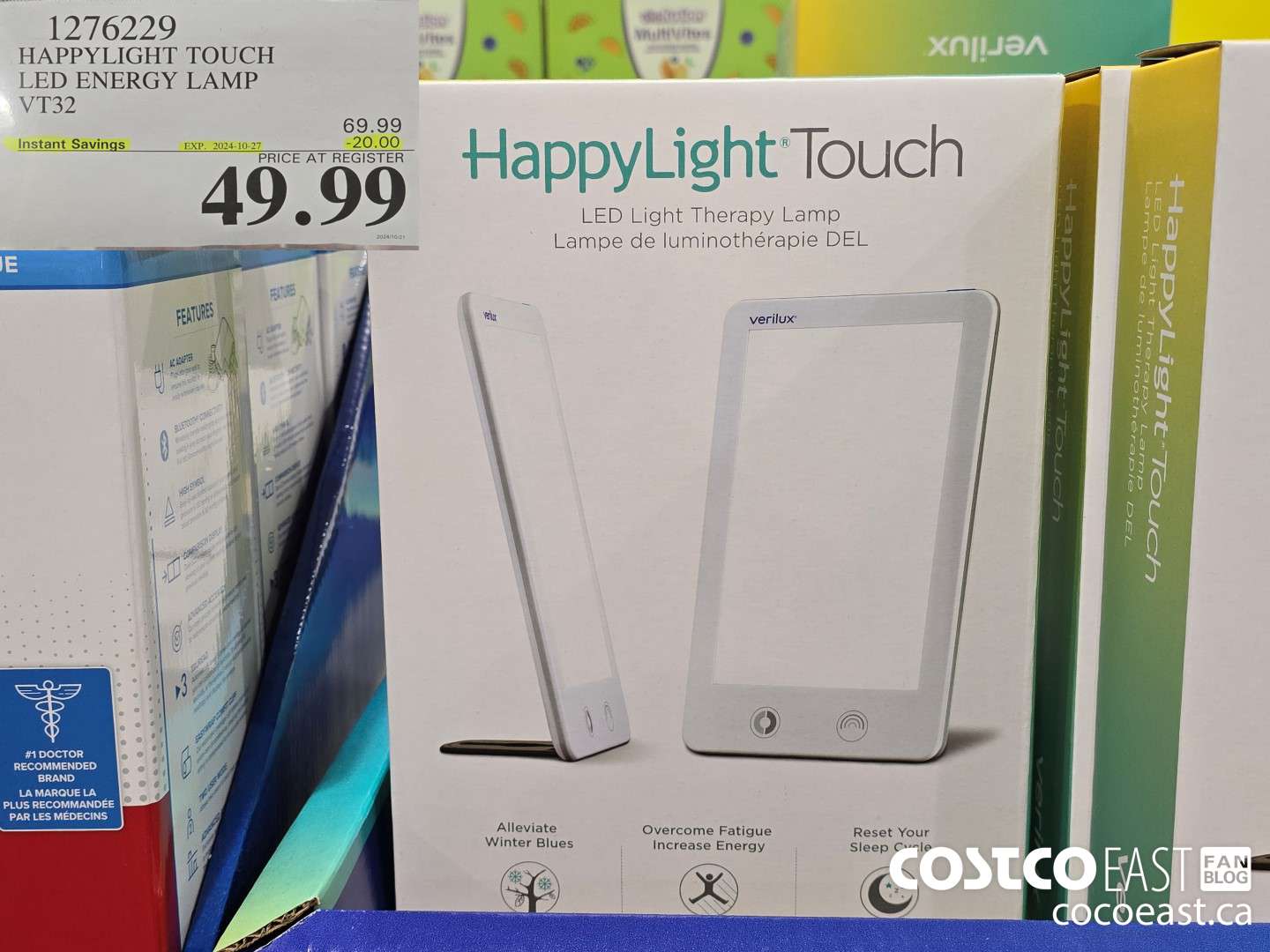 1276229 HAPPYLIGHT TOUCH LED ENERGY LAMP VT32 ($20.00 INSTANT SAVINGS EXPIRES ON 2024-10-27) $49.99