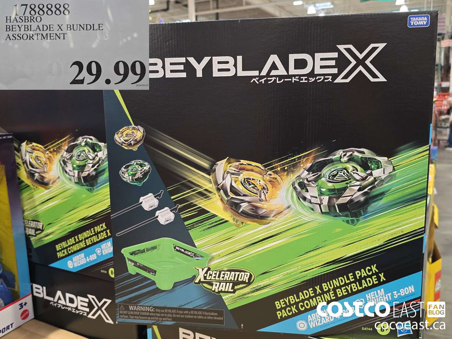 178888 HASBRO BEYBLADE X BUNDLE ASSORTMENT $29.99