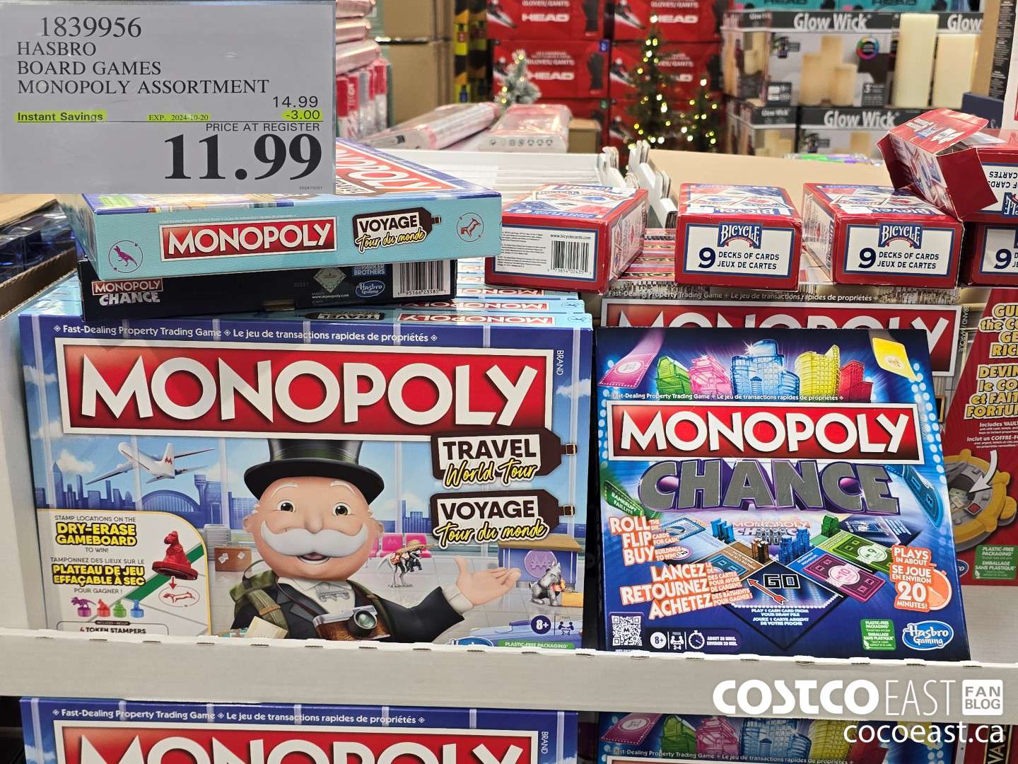 1839956 HASBRO BOARD GAMES MONOPOLY ASSORTMENT ($3.00 INSTANT SAVINGS EXPIRES ON 2024-10-20) $11.99