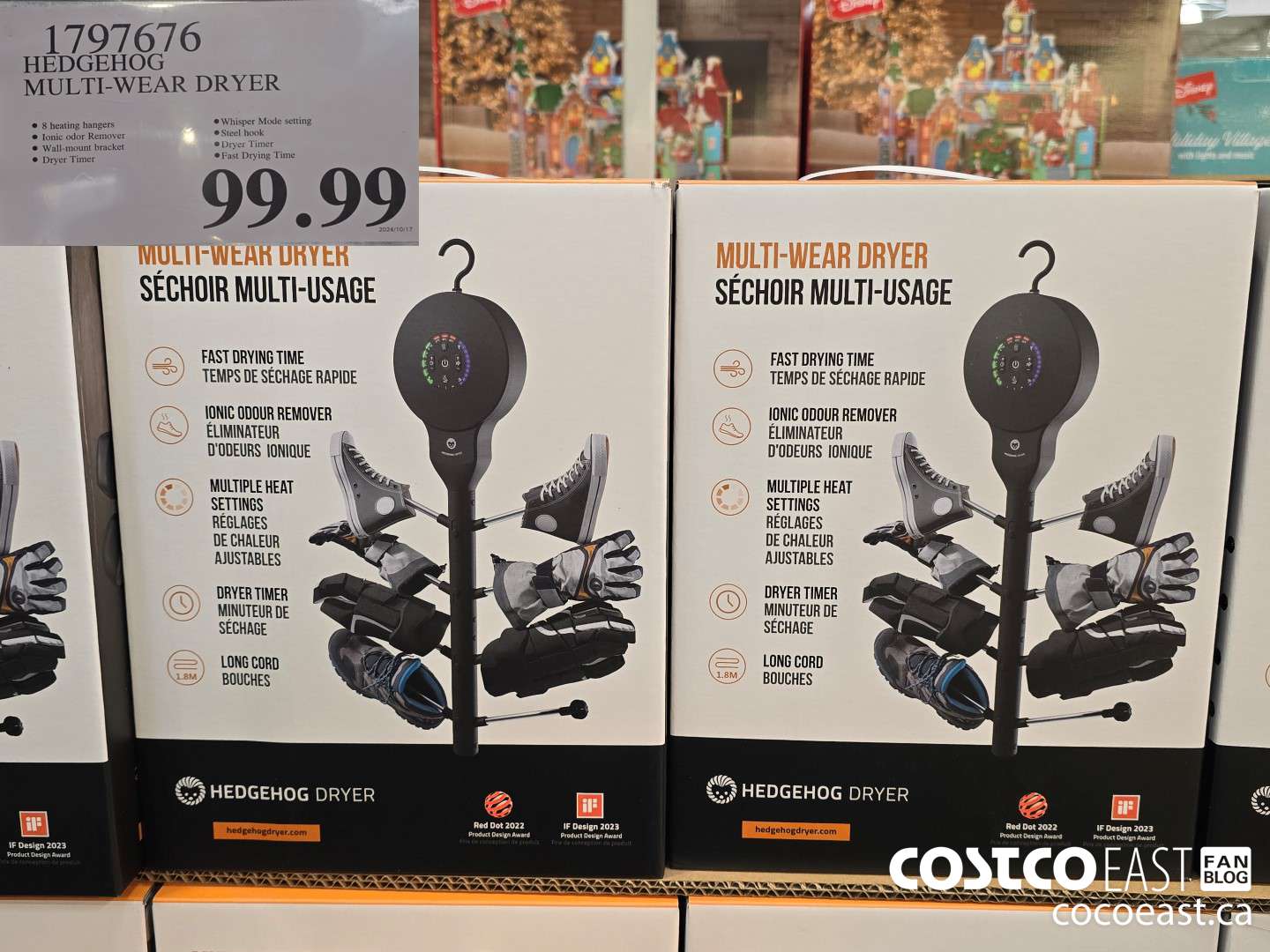 1797676 HEDGEHOG MULTI-WEAR DRYER $99.99