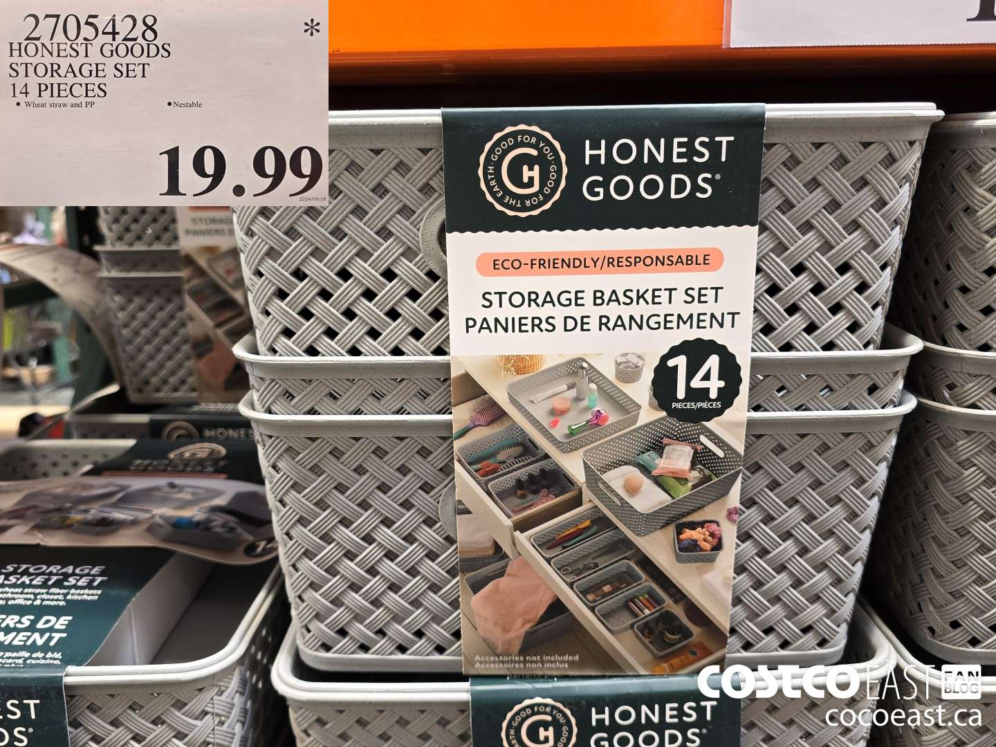 2705428 HONEST GOODS STORAGE SET 14 PIECES $19.99