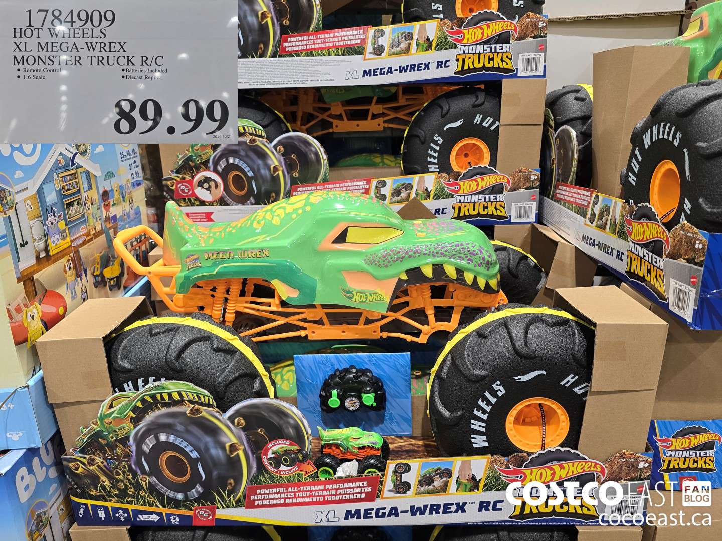 1784909 HOT WHEELS XL MEGA-WREX MONSTER TRUCK R/C. $89.99