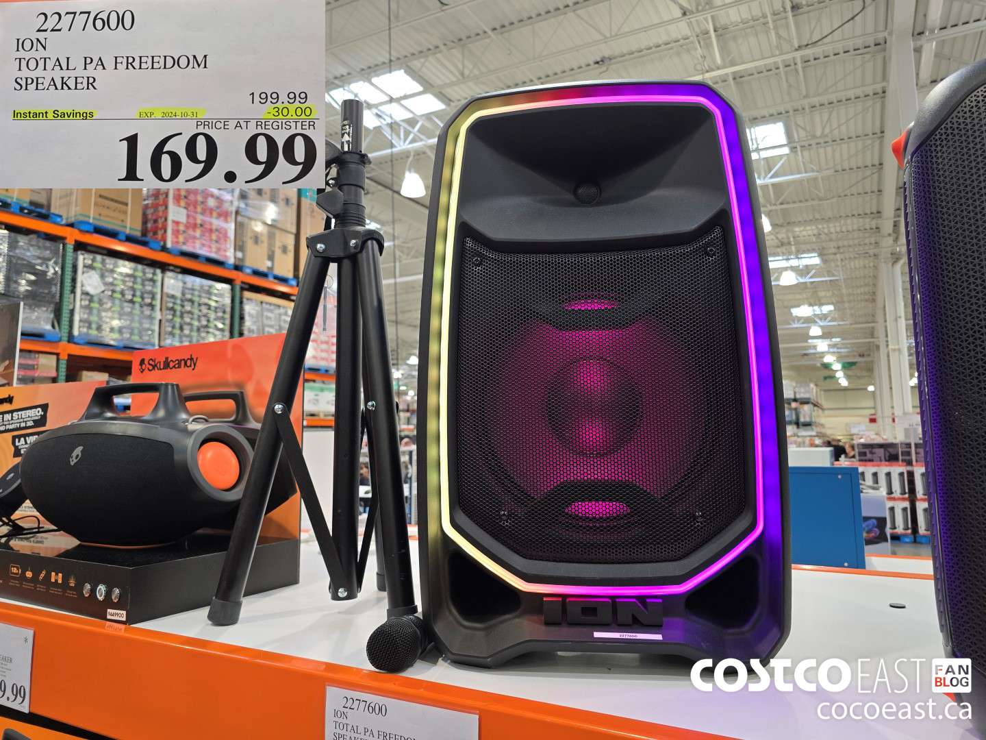 2277600 ION TOTAL PA FREEDOM SPEAKER ($30.00 INSTANT SAVINGS EXPIRES ON 2024-10-31) $169.99