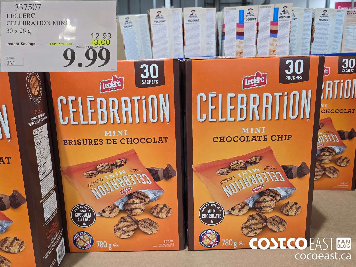 337507 LECLERC CELEBRATION MINI 30 X 26 G ($3.00 INSTANT SAVINGS EXPIRES ON 2024-11-10) $9.99