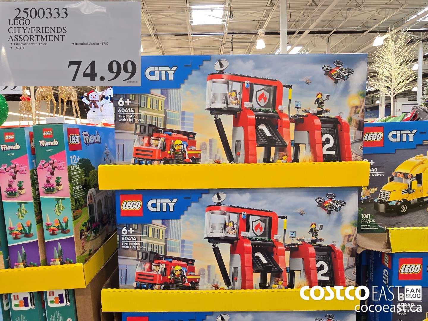 2500333 LEGO CITY/FRIENDS ASSORTMENT $74.99