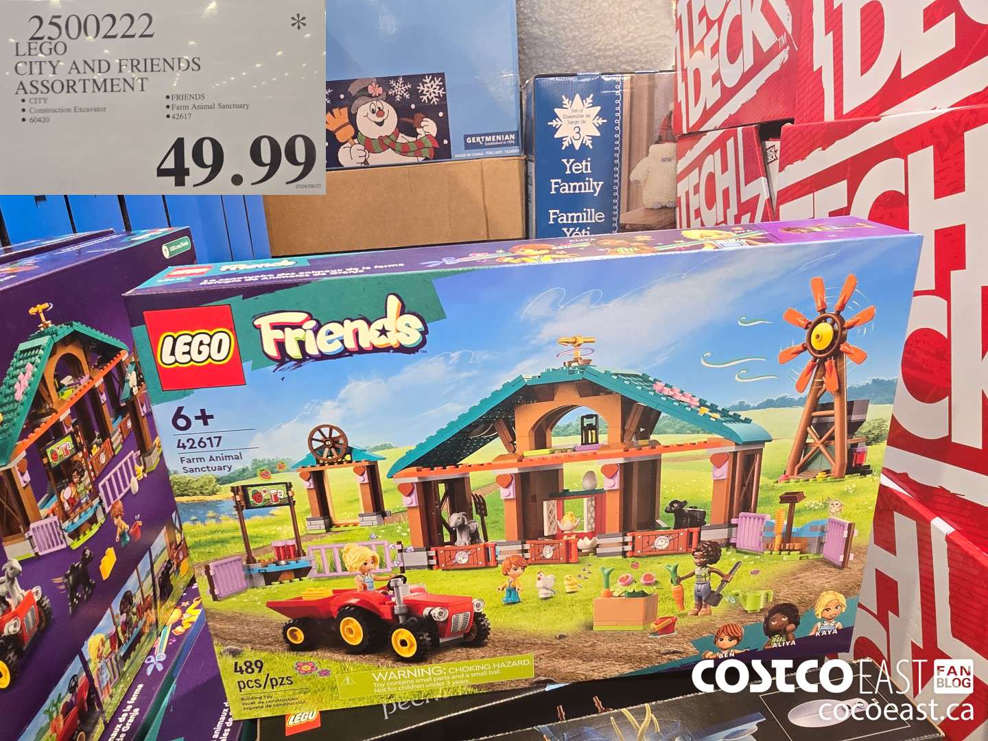 2500222 LEGO CITY AND FRIENDS ASSORTMENT $49.99
