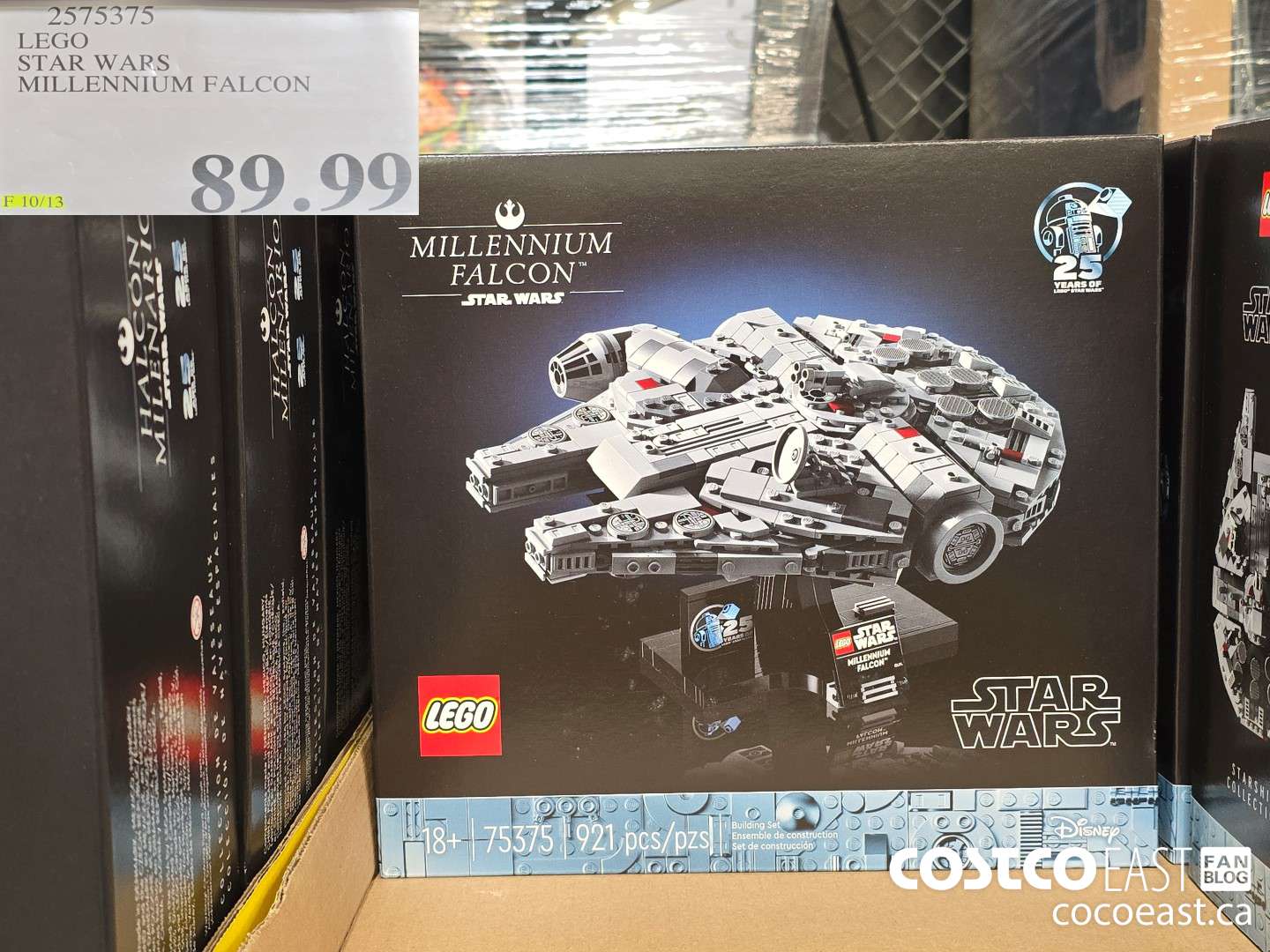 2575375 LEGO STAR WARS MILLENNIUM FALCON $89.99