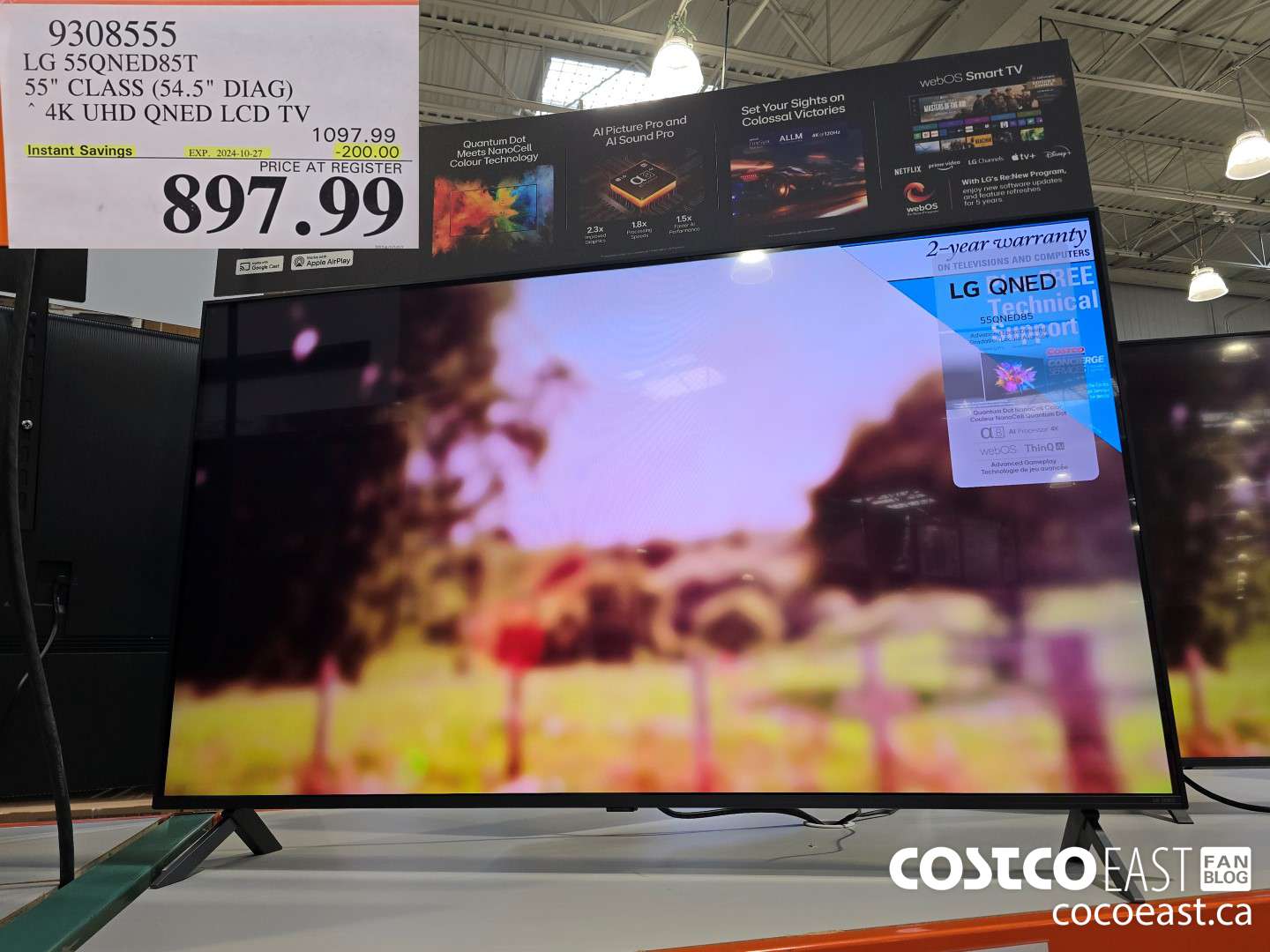 9308555 LG 55QNED85T 55