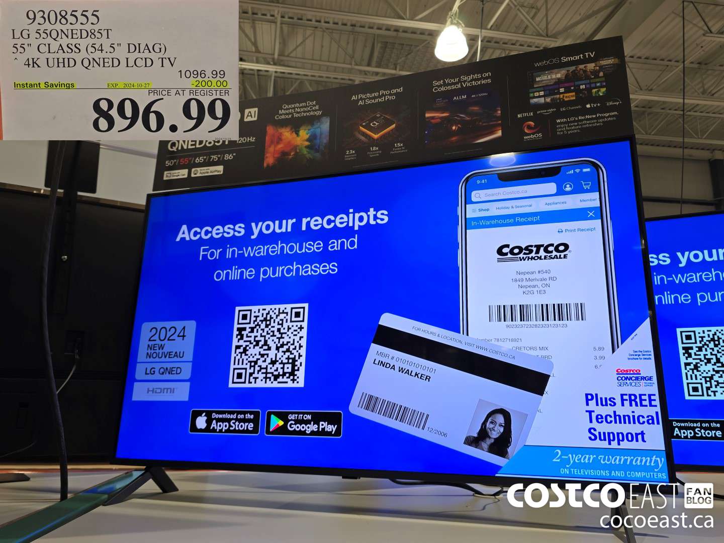 9308555 LG 55QNED85T 55