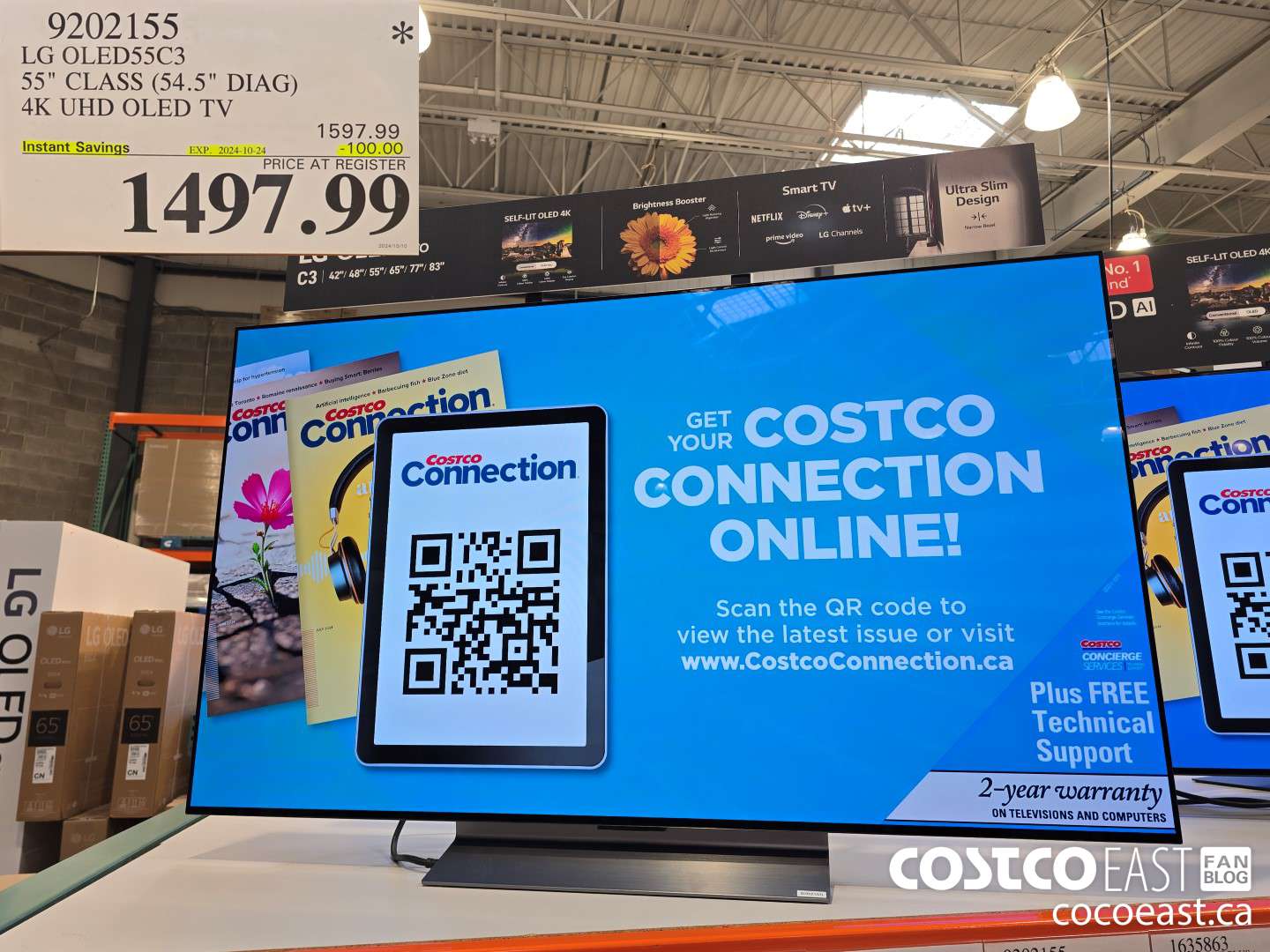 9202155 LG OLED55C3 55