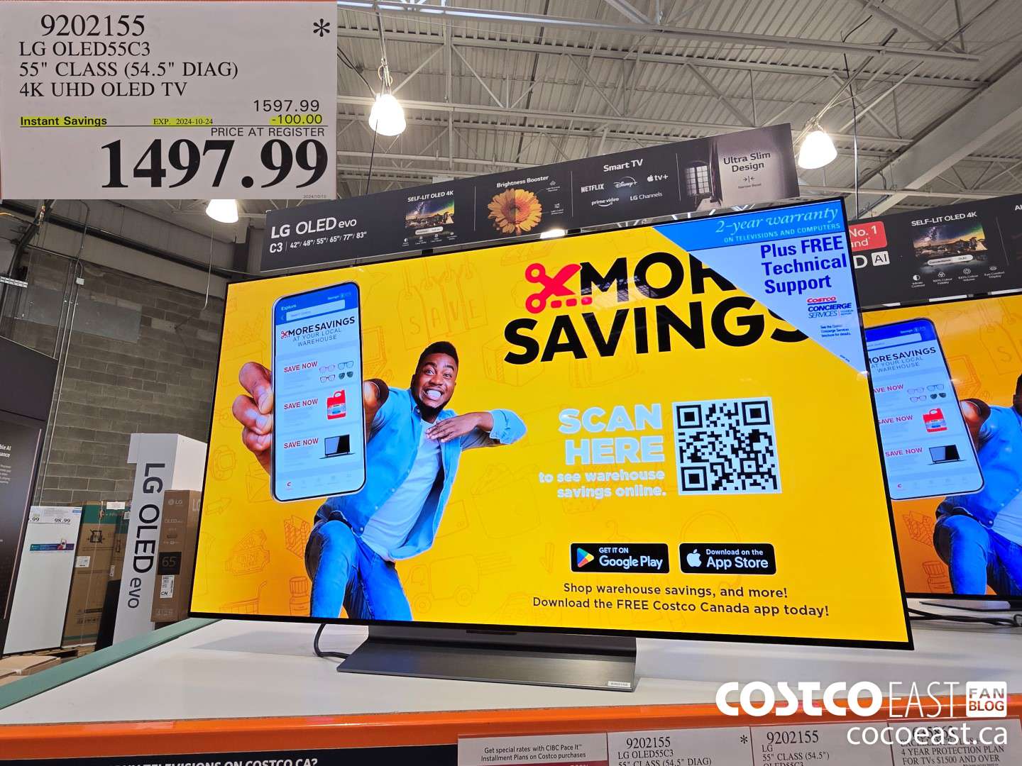 9202155 LG OLED55C3 55