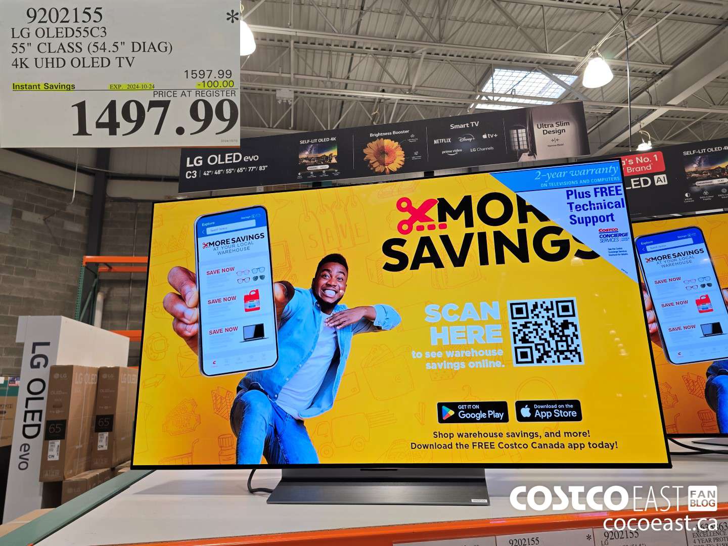 9202155 LG OLED55C3 55