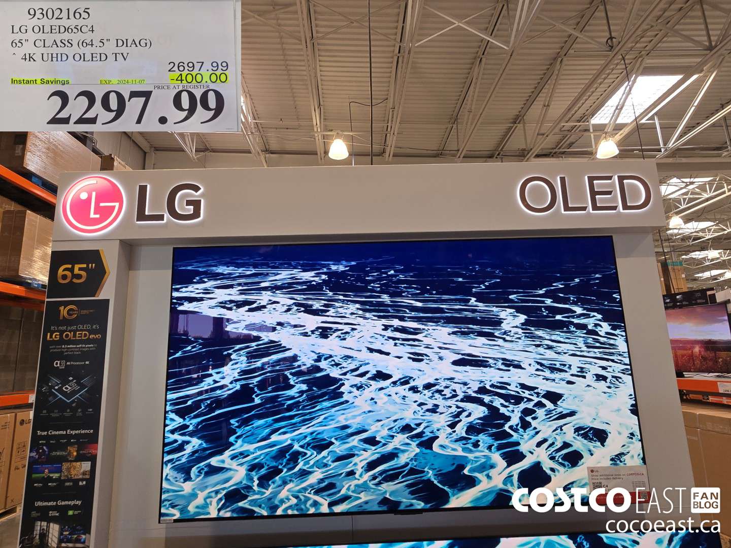 9302165 LG OLED65C4 65