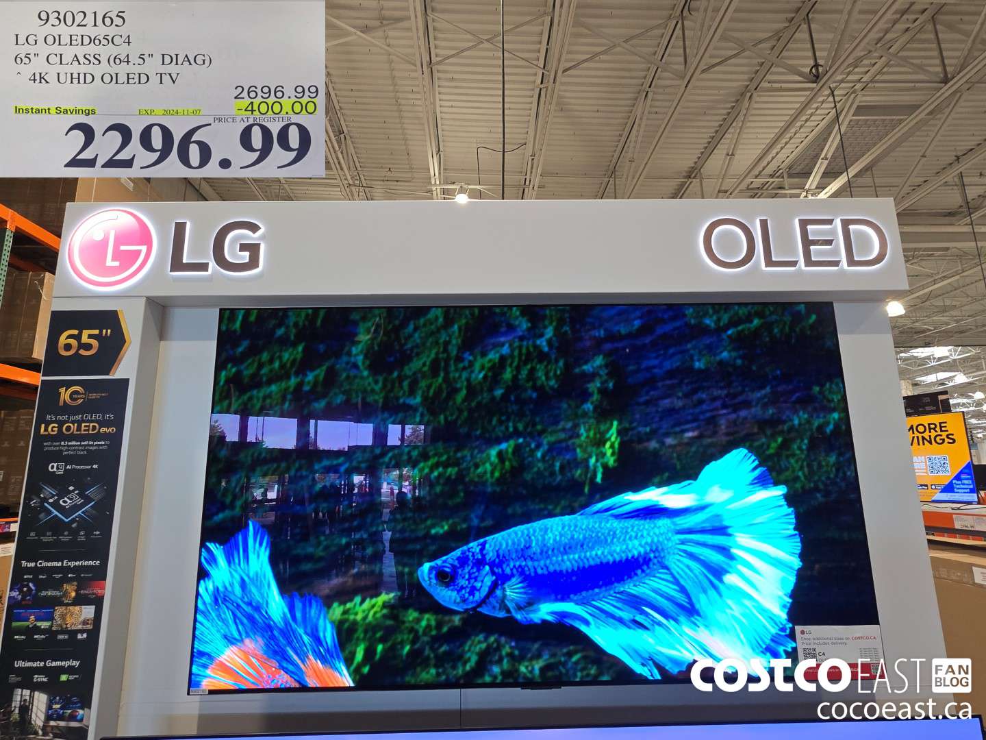 9302165 LG OLED65C4 65