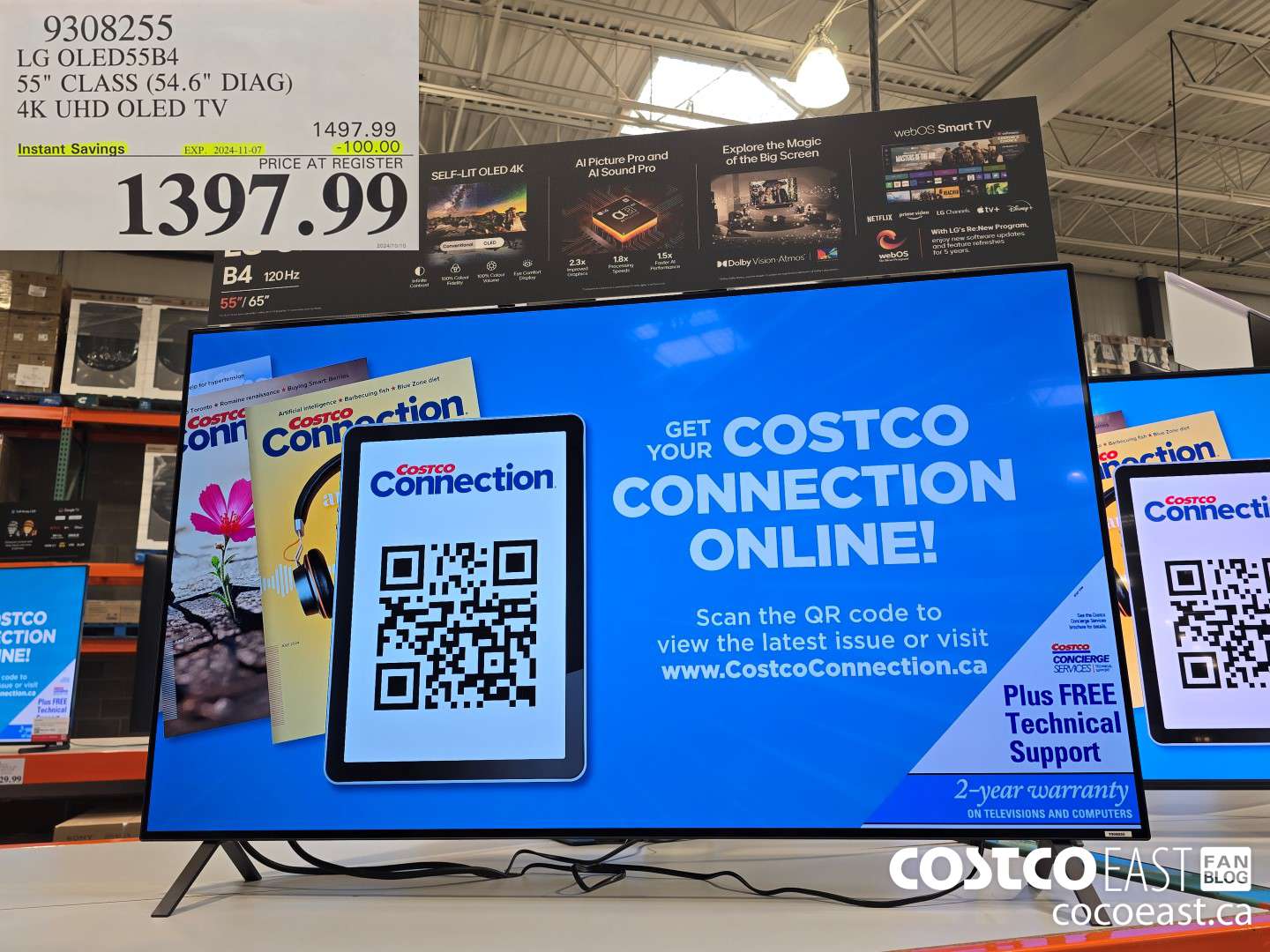 9308255 LG OLEDS55B4 55