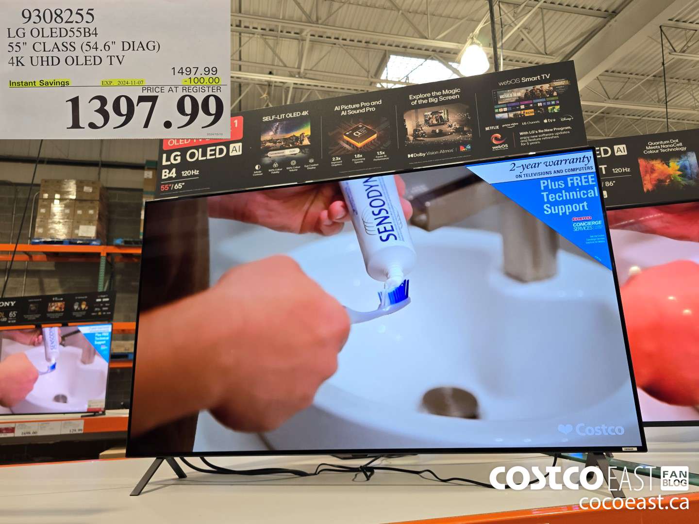 9308255 LG OLEDS55B4 55