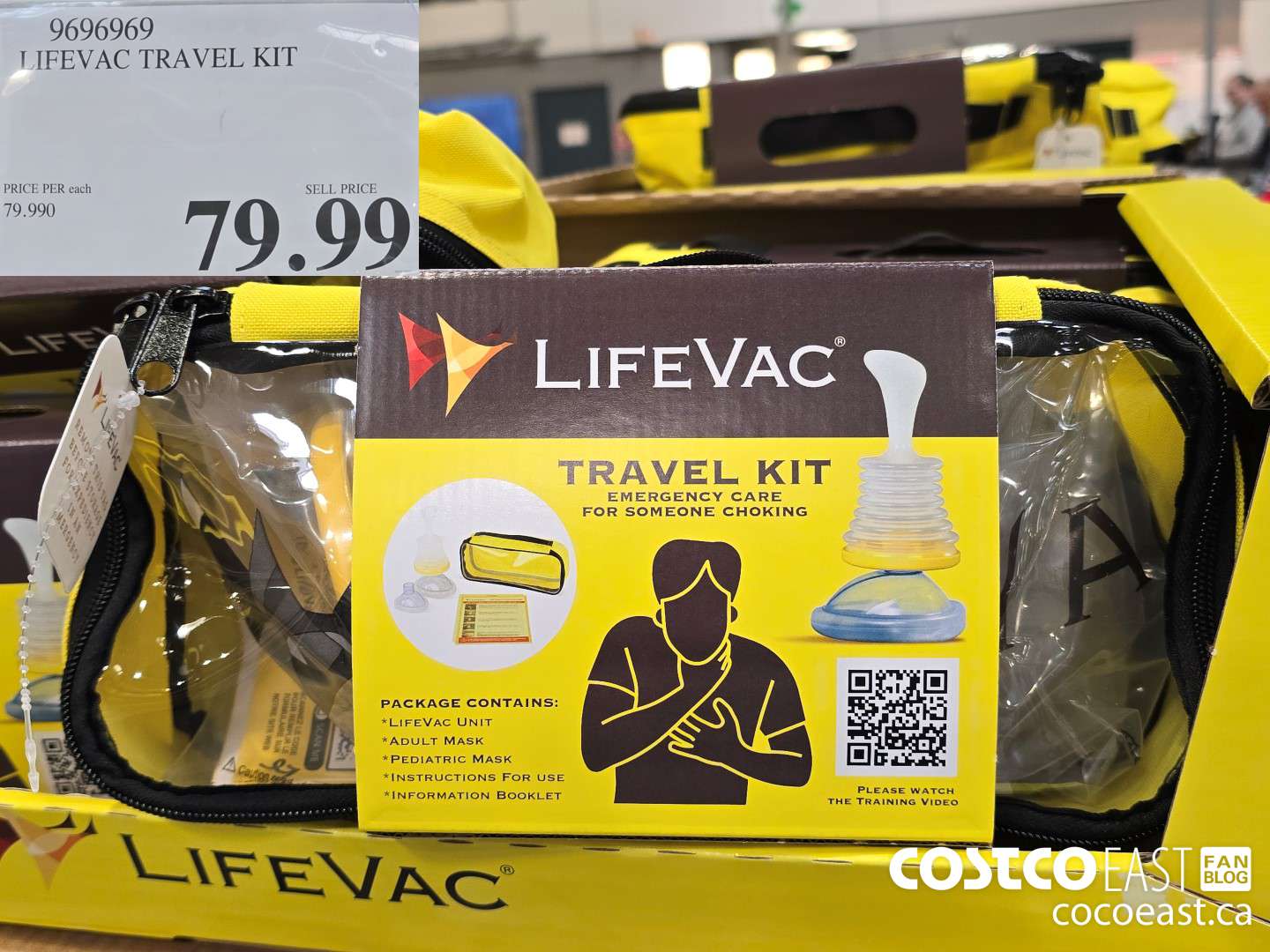 9696969 LIFEVAC TRAVEL KIT $79.99