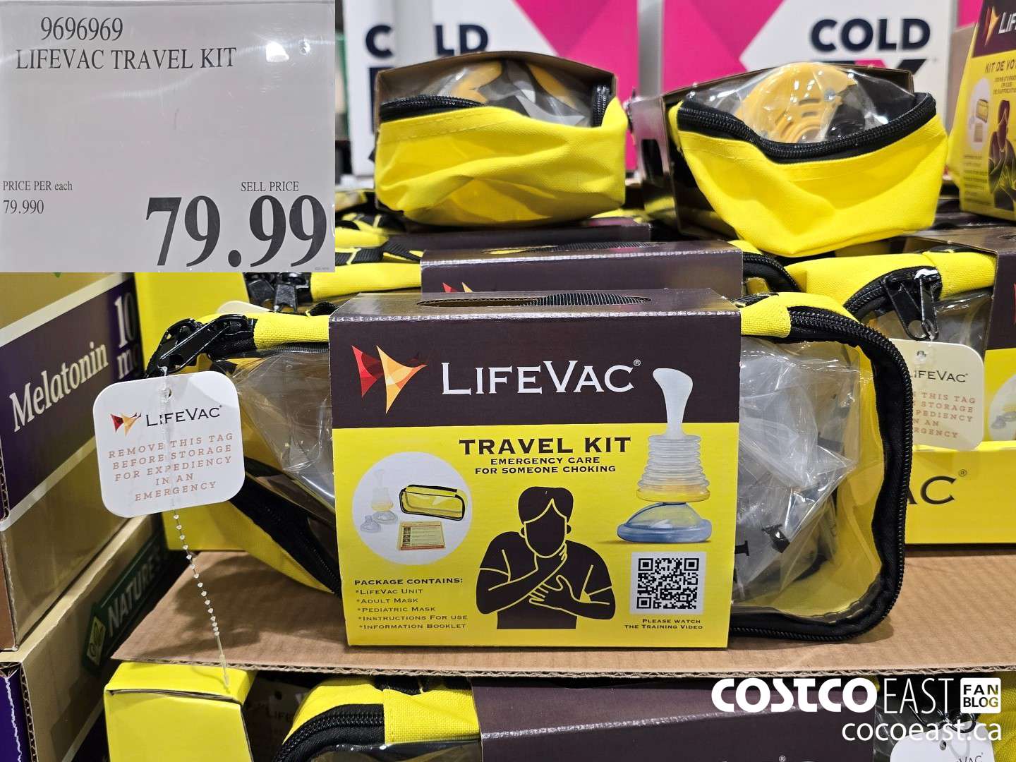 9696969 LIFEVAC TRAVEL KIT $79.99