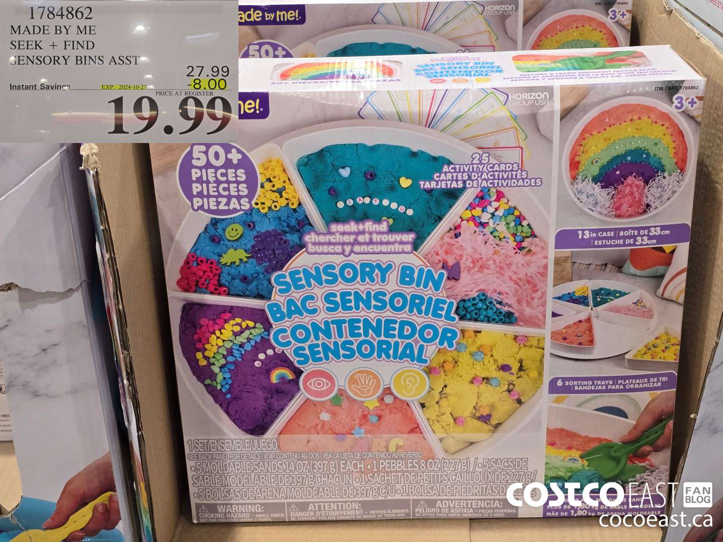 1784862 MADE BY ME SEEK + FIND SENSORY BINS ASST ($8.00 INSTANT SAVINGS EXPIRES ON 2024-10-27) $19.99