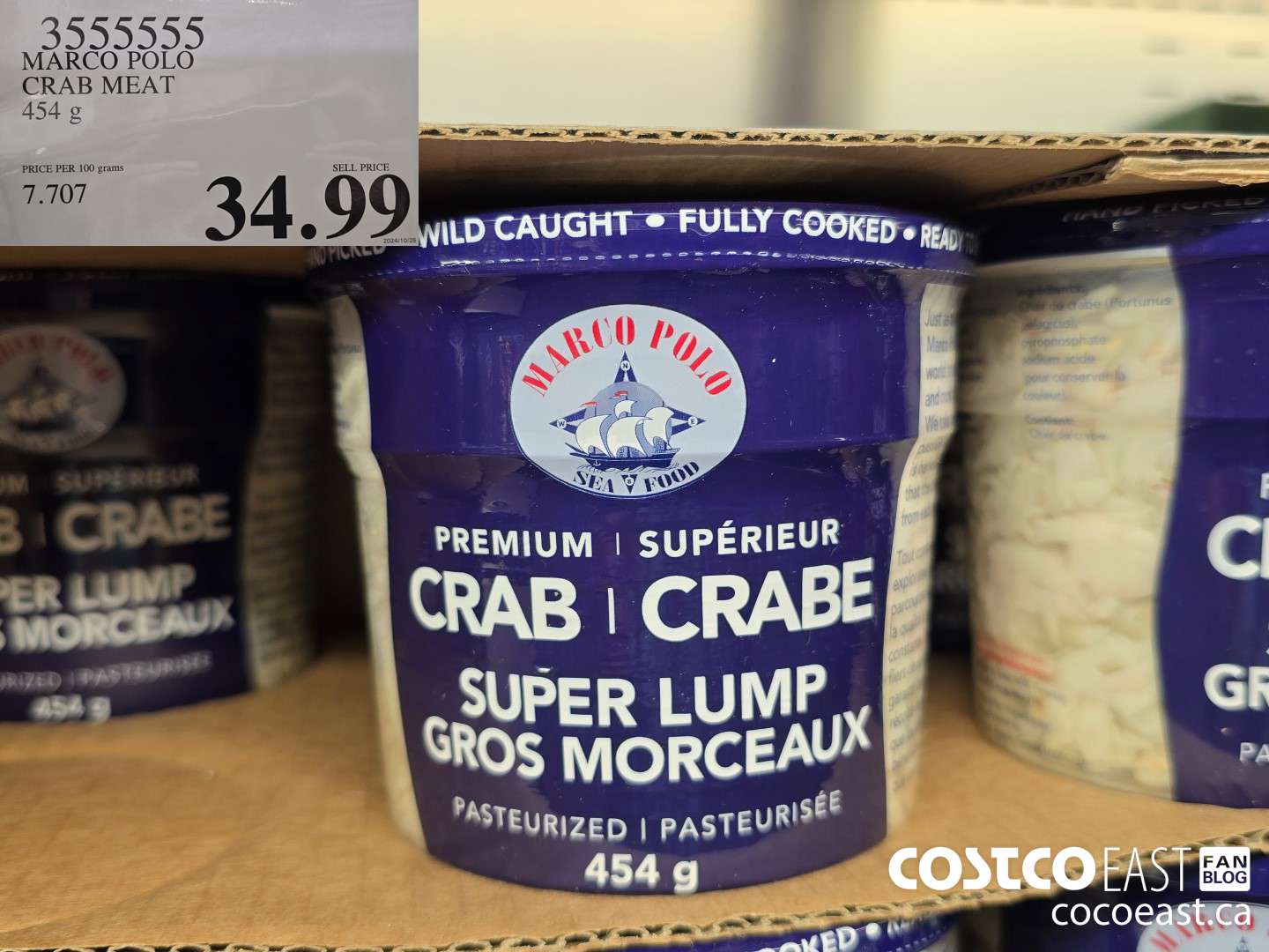 3555555 MARCO POLO CRAB MEAT 454 g $34.99
