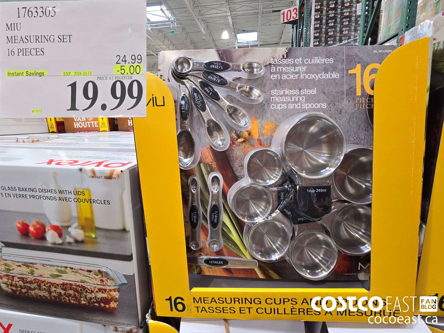 1763305 MIU MEASURING SET 16 PIECES 204-10-13 ($5.00 INSTANT SAVINGS) $19.99