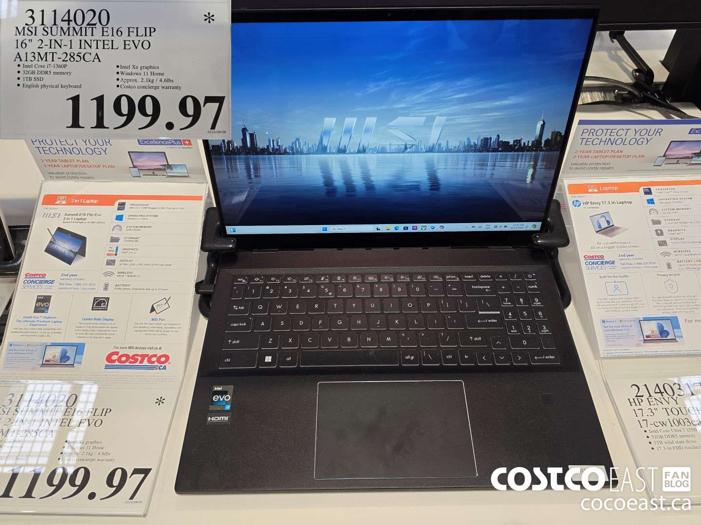 3114020 MSI SUMMIT E16 FLIP 16